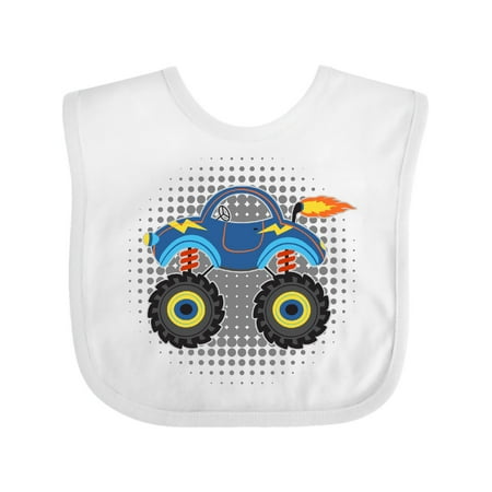 Inktastic Monster Truck for Boys Gift Baby Boy Bib