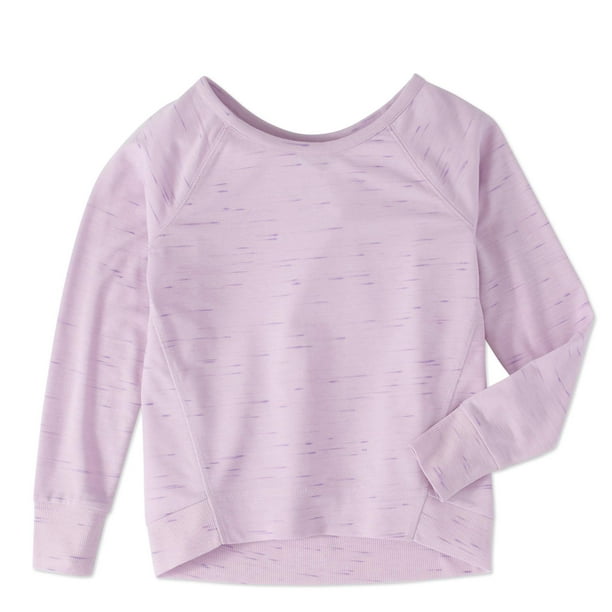 Girls' French Terry Pullover Sweatshirt