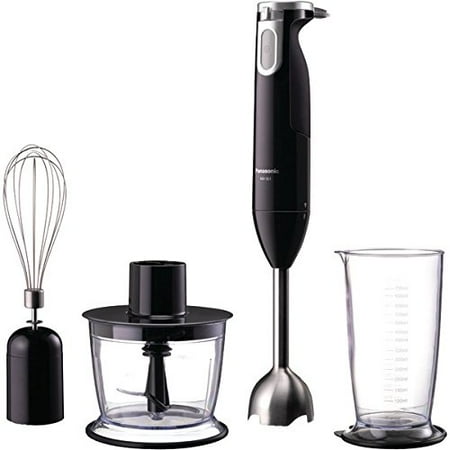 Panasonic Hand-held Immersion Blender Mx-ss1, Black - 210 W - Black (mx-ss1)