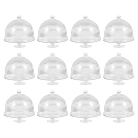 FRCOLOR 12pcs Mini Cake Plate with Lid Miniature Cupcake Stand Dome Cover Dolls House Cake Display Stand
FRCOLOR 12pcs Mini Cake Plate with Lid Miniature Cupcake Stand Dome Cover Dolls House Cake Display Stand