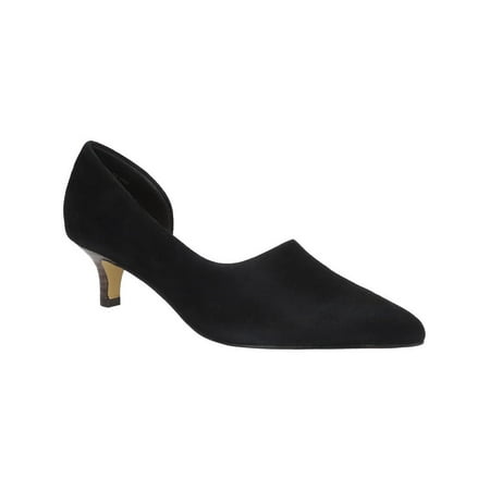 Bella Vita Womens Quilla Suede Pointed Toe Dress Heels