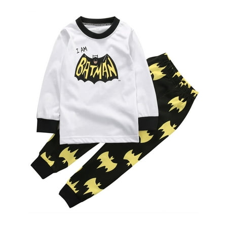 Calsunbaby Kids Baby Boys Pajamas Set Cartoon Batman 2pcs Autumn Sleepwear Outfits 2-3 Years
Calsunbaby Kids Baby Boys Pajamas Set Cartoon Batman 2pcs Autumn Sleepwear Outfits 2-3 Years