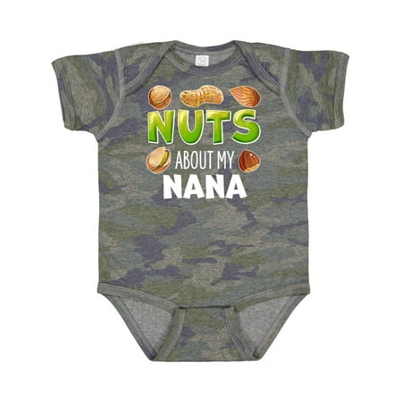 Inktastic Nuts About My Nana Peanut Almond Pistachio Gift Baby Boy or Baby Girl Bodysuit
Inktastic Nuts About My Nana Peanut Almond Pistachio Gift Baby Boy or Baby Girl Bodysuit