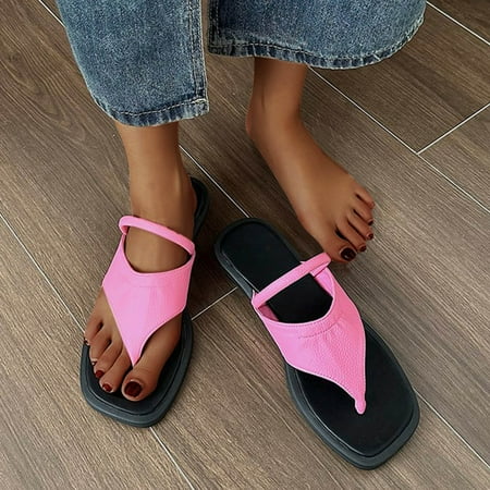 Women Sandals Clearance 2023! Pejock Women s Flip-Flops Extremely Comfy Slides Sandals Flat Shoes Beach Sandals Non-Slip Causal Slippers Summer Athletic Outdoor Beach Sandals Non-Slip
Women Sandals Clearance 2023! Pejock Women s Flip-Flops Extremely Comfy Slides Sandals Flat Shoes Beach Sandals Non-Slip Causal Slippers Summer Athletic Outdoor Beach Sandals Non-Slip