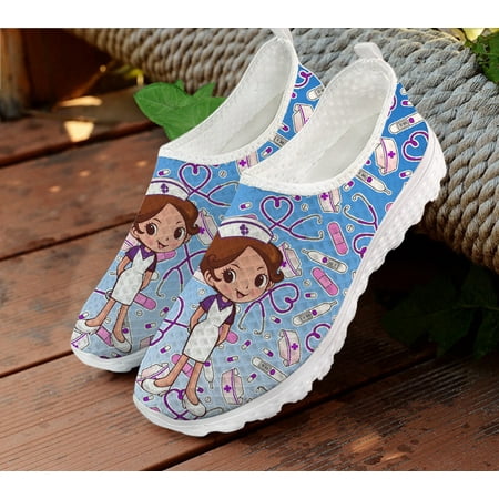 Loafers Women Causal Shoes Cute Medical Nurse/Doctor Print Ladies Summer Shoes Mesh Woman Flats Beach Nursing Sneakers Big Size
Loafers Women Causal Shoes Cute Medical Nurse/Doctor Print Ladies Summer Shoes Mesh Woman Flats Beach Nursing Sneakers Big Size