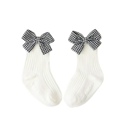 Bebiullo Infant Baby Girls Autumn and Winter Bowknot Socks Fresh Plaid Bow Calf Length Cotton Warm Stockings 0-3 Years White A 0-6 Months
Bebiullo Infant Baby Girls Autumn and Winter Bowknot Socks Fresh Plaid Bow Calf Length Cotton Warm Stockings 0-3 Years White A 0-6 Months