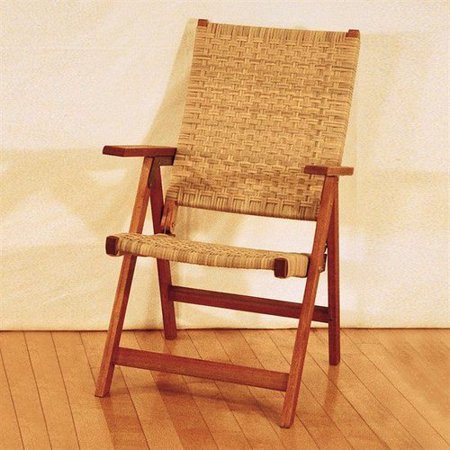 plastic weave lounge chair