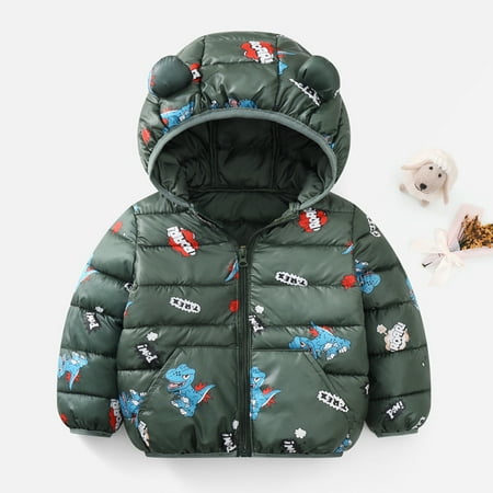 dmqupv Cartoon Baby Warm Winter Coat Jacket Windproof Toddler Girl Outerwear Hooded Boy Girls Coat&jacket Kids Winter Coats Coat Green 3-4 Years
dmqupv Cartoon Baby Warm Winter Coat Jacket Windproof Toddler Girl Outerwear Hooded Boy Girls Coat&jacket Kids Winter Coats Coat Green 3-4 Years
