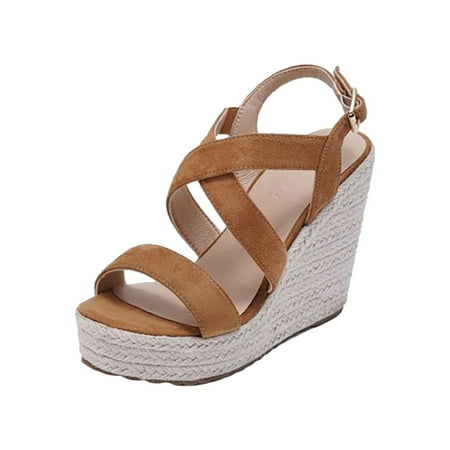 Sandals for Women Platform Ankle Strap Womens Sandals Open Toe Espadrille Wedge Sandals for Women Casual Summer Womens Shoes
Sandals for Women Platform Ankle Strap Womens Sandals Open Toe Espadrille Wedge Sandals for Women Casual Summer Womens Shoes