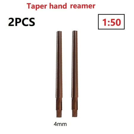 BAMILL 2PCS 1:50 Conical Degree Sharp Manual Pin Taper Shank Hand Reamer 3/4/5/6/8/10mm
BAMILL 2PCS 1:50 Conical Degree Sharp Manual Pin Taper Shank Hand Reamer 3/4/5/6/8/10mm