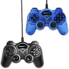 Sabrent 12-Button USB 2.0 PC Game Controller, 2pk