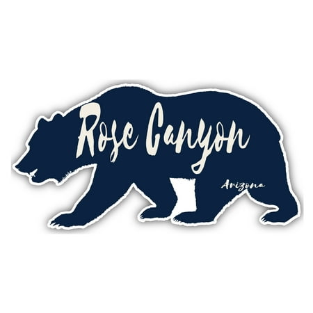 Rose Canyon Arizona Souvenir 3x1.5-Inch Fridge Magnet Bear Design