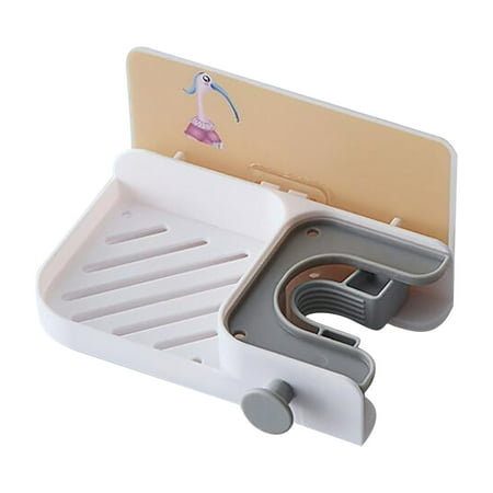 Br-oom Card Holder Mop Hook Strong Non-marking Non-punching Mop Clip