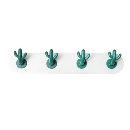 VEAREAR 4Pcs Wall-Mounted Cactus Shape Hook Holder Kitchen Bathroom Office Hanger Rack
VEAREAR 4Pcs Wall-Mounted Cactus Shape Hook Holder Kitchen Bathroom Office Hanger Rack