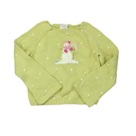 Pre-owned Talbots Kids Girls Green | Snowman Sweater size: 5T
Pre-owned Talbots Kids Girls Green | Snowman Sweater size: 5T