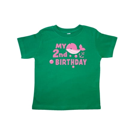 Inktastic Nautical My 2nd Birthday with Pink Whale Gift Toddler Boy or Toddler Girl T-Shirt
Inktastic Nautical My 2nd Birthday with Pink Whale Gift Toddler Boy or Toddler Girl T-Shirt