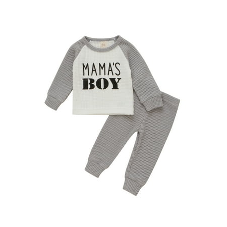 Bagilaanoe 2pcs Newborn Baby Boy Long Pants Set Letter Print Long Sleeve T Shirts Tops + Trousers 3M 6M 9M 12M 18M 24M Infant Casual Outfits
Bagilaanoe 2pcs Newborn Baby Boy Long Pants Set Letter Print Long Sleeve T Shirts Tops + Trousers 3M 6M 9M 12M 18M 24M Infant Casual Outfits