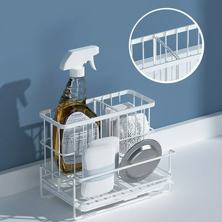 Christmas Clearance! SuoKom Draining Rack With Water Tray Iron Storage Rack Kitchen Multi-functional Compartment Storage Basket For Bathroom And Kitchen
Christmas Clearance! SuoKom Draining Rack With Water Tray Iron Storage Rack Kitchen Multi-functional Compartment Storage Basket For Bathroom And Kitchen