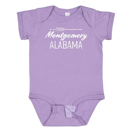 Inktastic From Montgomery Alabama in Distressed White Text Gift Baby Boy or Baby Girl Bodysuit
Inktastic From Montgomery Alabama in Distressed White Text Gift Baby Boy or Baby Girl Bodysuit