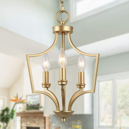FSXUOLIPI Gold Chandelier Small Pendant Light for Kitchen Island Dining & Living Room
FSXUOLIPI Gold Chandelier Small Pendant Light for Kitchen Island Dining & Living Room