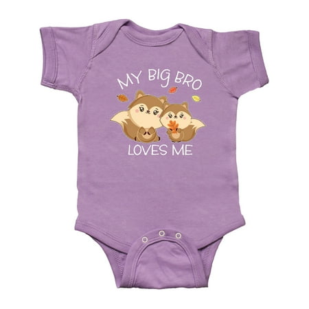Inktastic My Big Bro Loves Me with Cute Squirrels in Autumn Gift Baby Boy or Baby Girl Bodysuit
Inktastic My Big Bro Loves Me with Cute Squirrels in Autumn Gift Baby Boy or Baby Girl Bodysuit