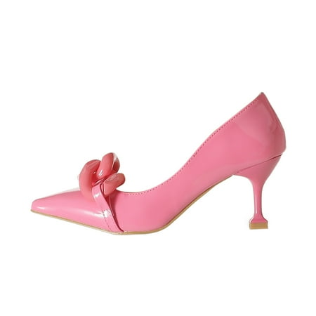 Womens Dress Shoes Dress Shoes For Women Women s Shoes Summer Elegant Chain Stilettos Heels Exquisite Casual Solid Color Pointed Toe Sandals Pink
Womens Dress Shoes Dress Shoes For Women Women s Shoes Summer Elegant Chain Stilettos Heels Exquisite Casual Solid Color Pointed Toe Sandals Pink