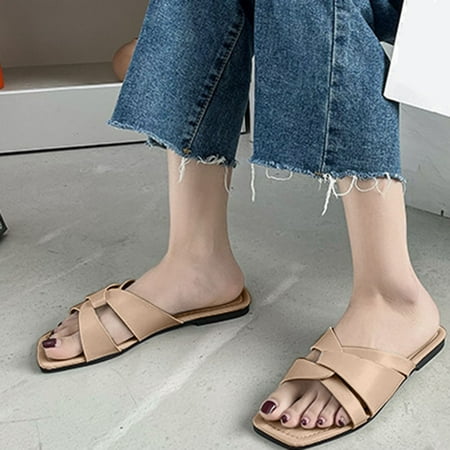 Alueeu Women s slipper Flat Women s Toe Casual Sandals Direction Outer Beach Shoes Fashion Wear Women s Slipper
Alueeu Women s slipper Flat Women s Toe Casual Sandals Direction Outer Beach Shoes Fashion Wear Women s Slipper