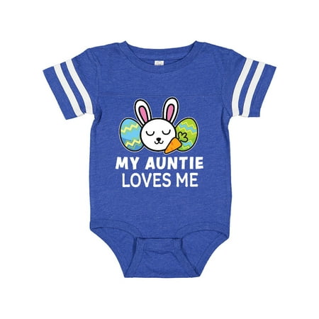 Inktastic My Auntie Loves Me with Bunny and Easter Eggs Gift Baby Boy or Baby Girl Bodysuit
Inktastic My Auntie Loves Me with Bunny and Easter Eggs Gift Baby Boy or Baby Girl Bodysuit