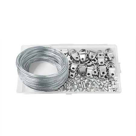 Tmosphere 131 Pieces Photo Frame Hook Set Rustproof Large Bearing Capacity D Ring Hooks Kit Stainless Steel Holder No Trace Clock Artwork
Tmosphere 131 Pieces Photo Frame Hook Set Rustproof Large Bearing Capacity D Ring Hooks Kit Stainless Steel Holder No Trace Clock Artwork