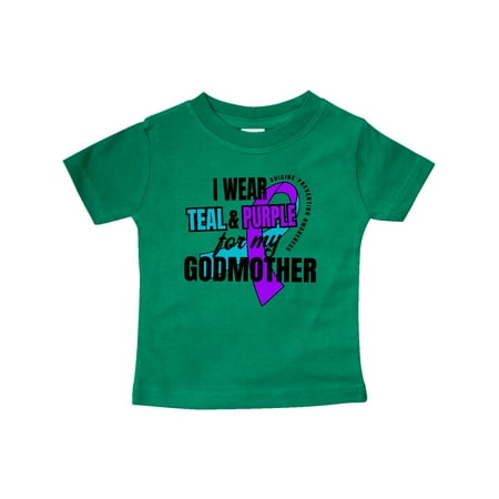 Inktastic Suicide Prevention I Wear Teal and Purple for My Godmother Gift Baby Boy or Baby Girl T-Shirt
Inktastic Suicide Prevention I Wear Teal and Purple for My Godmother Gift Baby Boy or Baby Girl T-Shirt