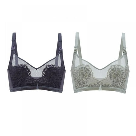 Women Sleeping Nursing Bra Wirefree Breastfeeding Maternity Bralette - Gathering Anti-sagging Comfortable Postpartum Ultra-thin Bra Underwear(2-Packs)
Women Sleeping Nursing Bra Wirefree Breastfeeding Maternity Bralette - Gathering Anti-sagging Comfortable Postpartum Ultra-thin Bra Underwear(2-Packs)