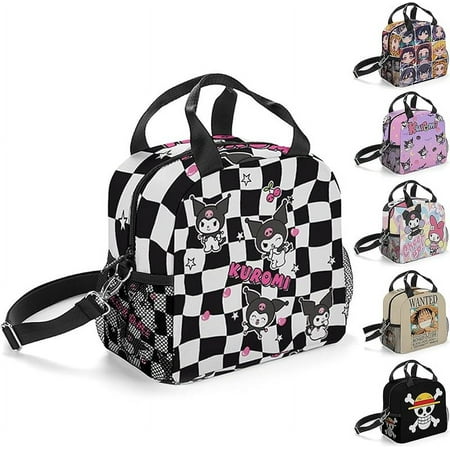 Kuromi Cute Anime Portable lunch bag with carrying strap Reusable Lunch Tote kawaii Insulated Cooler Bag Large Capacity Cartoon Lunch Box Handbag for Men Women Office Work School Picnic Travel Gifts
Kuromi Cute Anime Portable lunch bag with carrying strap Reusable Lunch Tote kawaii Insulated Cooler Bag Large Capacity Cartoon Lunch Box Handbag for Men Women Office Work School Picnic Travel Gifts
