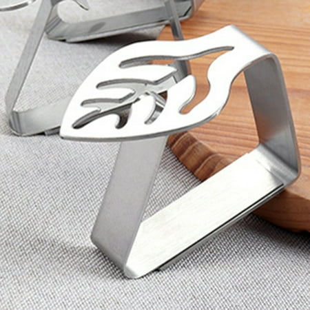 HXAZGSJA Stainless Steel Tablecloth Clip with Simple and Elegant Design Tablecloth Clips for Party Kitchen And Restaurant(Leaf)
HXAZGSJA Stainless Steel Tablecloth Clip with Simple and Elegant Design Tablecloth Clips for Party Kitchen And Restaurant(Leaf)