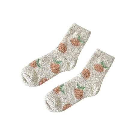 YDKZYMD Women Floral Fluffy Crew Socks Winter Warm Thick Cozy 1 Pair Comfort Socks Christmas Gifts
YDKZYMD Women Floral Fluffy Crew Socks Winter Warm Thick Cozy 1 Pair Comfort Socks Christmas Gifts