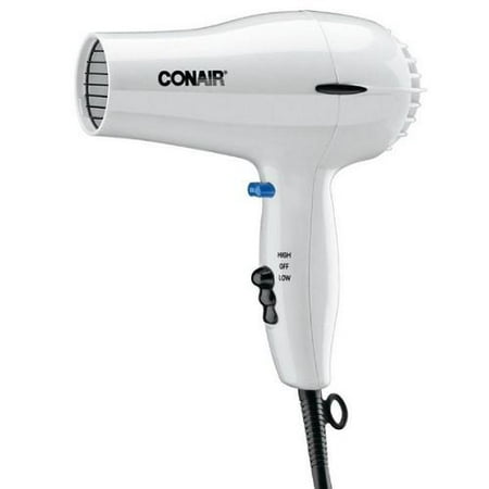 Conair 1875 Watt Hair Dryer, White 1 ea (Pack of 6)