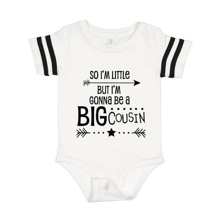 Inktastic So I m Little but I m Gonna Be a Big Cousin Gift Baby Boy or Baby Girl Bodysuit
Inktastic So I m Little but I m Gonna Be a Big Cousin Gift Baby Boy or Baby Girl Bodysuit