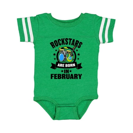 Inktastic Rockstars are Born in February Birthday Gift Baby Boy or Baby Girl Bodysuit
Inktastic Rockstars are Born in February Birthday Gift Baby Boy or Baby Girl Bodysuit