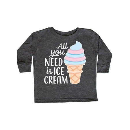 Inktastic All You Need is Ice Cream with Ice Cream Cone Gift Toddler Boy or Toddler Girl Long Sleeve T-Shirt
Inktastic All You Need is Ice Cream with Ice Cream Cone Gift Toddler Boy or Toddler Girl Long Sleeve T-Shirt