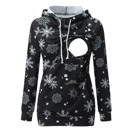 Tejiojio Maternity Labor Nursing Clothing Clearance Maternity O-Neck Splicing Long Sleeve Breast-Feeding Pregnant Woman Nursing Hooded Blouse Tops
Tejiojio Maternity Labor Nursing Clothing Clearance Maternity O-Neck Splicing Long Sleeve Breast-Feeding Pregnant Woman Nursing Hooded Blouse Tops
