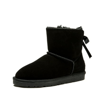 Bow Knot Decor Warm & Comfy Short Boots Fashion Slip-On Ankle High Winter Thermal Insulated Snow Shoes Women s Footwear
Bow Knot Decor Warm & Comfy Short Boots Fashion Slip-On Ankle High Winter Thermal Insulated Snow Shoes Women s Footwear