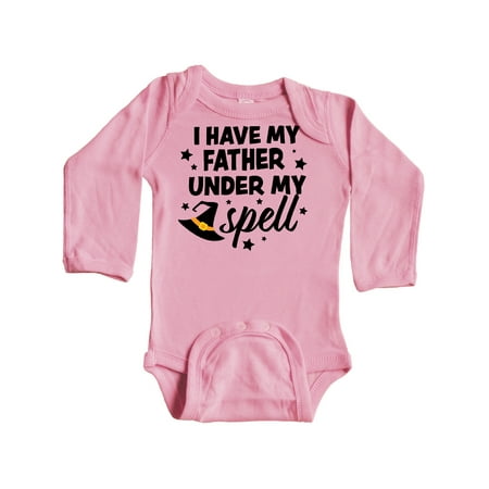 Inktastic I Have My Father Under My Spell with Cute Witch Hat Gift Baby Boy or Baby Girl Long Sleeve Bodysuit
Inktastic I Have My Father Under My Spell with Cute Witch Hat Gift Baby Boy or Baby Girl Long Sleeve Bodysuit