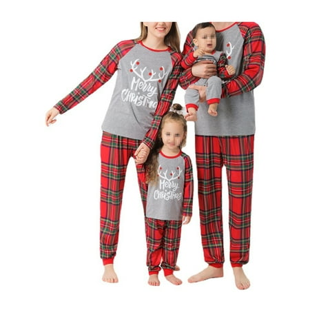 Afunbaby Family Christmas Pajamas Matching Sets Xmas Letter Print Matching Pjs for Adults Kids Holiday Home Family Sleepwear Set
Afunbaby Family Christmas Pajamas Matching Sets Xmas Letter Print Matching Pjs for Adults Kids Holiday Home Family Sleepwear Set