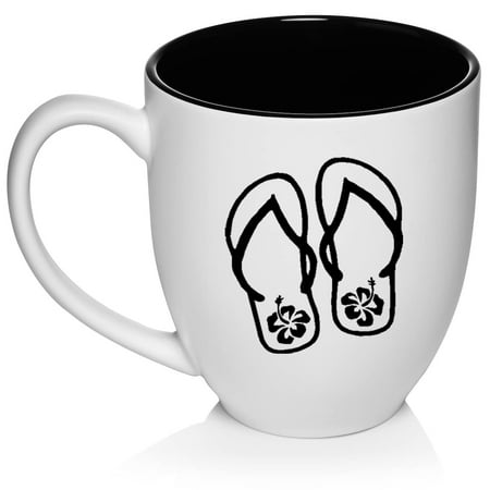 Flip Flops With Hibiscus Ceramic Coffee Mug Tea Cup Gift for Her Him Men Women Mom Dad Daughter Son Wife Husband Friend Birthday Sandals Hawaiian Flower Housewarming (16oz White)
Flip Flops With Hibiscus Ceramic Coffee Mug Tea Cup Gift for Her Him Men Women Mom Dad Daughter Son Wife Husband Friend Birthday Sandals Hawaiian Flower Housewarming (16oz White)