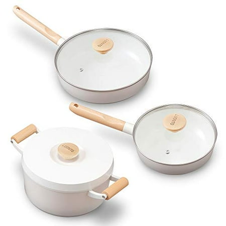 Iris Oyama Deep frying pan Water-free pot THEM / Gas fire compatible Luonto Frying pan pot 6 o clock set white LUO-SE6W
Iris Oyama Deep frying pan Water-free pot THEM / Gas fire compatible Luonto Frying pan pot 6 o clock set white LUO-SE6W