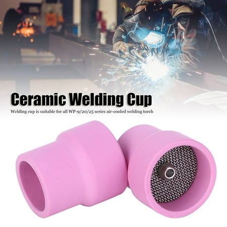 Demonsen 2Pcs Ceramic Welding Cup for Furick for WP-9/20/25 Series Air-Cooled Welding Torch
Demonsen 2Pcs Ceramic Welding Cup for Furick for WP-9/20/25 Series Air-Cooled Welding Torch