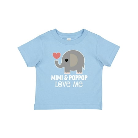Inktastic Mimi and PopPop Love Me Grandchild Gift Baby Boy or Baby Girl T-Shirt 
Inktastic Mimi and PopPop Love Me Grandchild Gift Baby Boy or Baby Girl T-Shirt