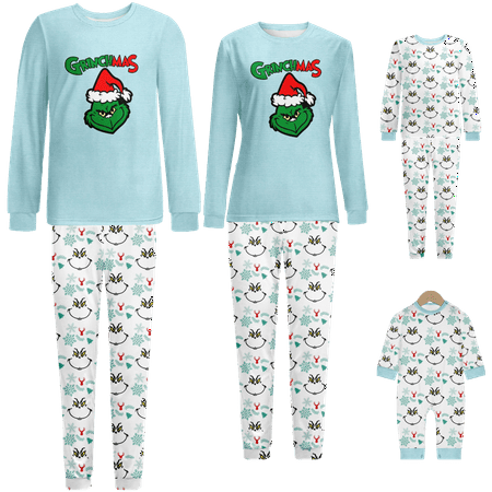 FUNIER Family Christmas Pajamas Christmas Grinch Printed Sizes for Adult-Kids-Baby-Pet 2 Pieces Top and Pants Bodysuits Sleepwear Pajamas Set
FUNIER Family Christmas Pajamas Christmas Grinch Printed Sizes for Adult-Kids-Baby-Pet 2 Pieces Top and Pants Bodysuits Sleepwear Pajamas Set