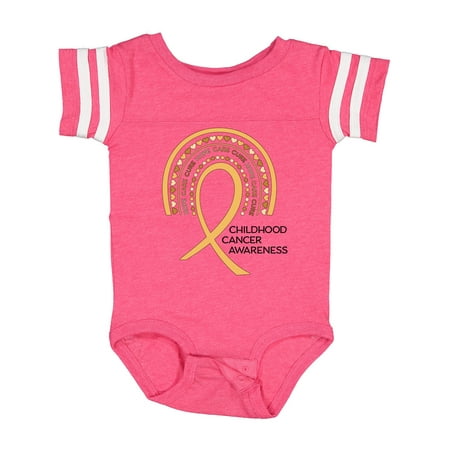 Inktastic Childhood Cancer Awareness Rainbow Ribbon with Hearts Gift Baby Boy or Baby Girl Bodysuit
Inktastic Childhood Cancer Awareness Rainbow Ribbon with Hearts Gift Baby Boy or Baby Girl Bodysuit