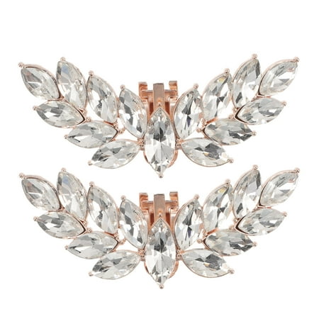 1 Pair Shoe Clips Wing Shaped Crystal Shoe Clips Elegant Shoe Charms Women Shoe Decor
1 Pair Shoe Clips Wing Shaped Crystal Shoe Clips Elegant Shoe Charms Women Shoe Decor