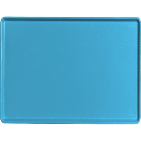 Cambro 12" x 16" Healthcare Food Trays, Low Profile, 12PK, Horizon Blue, 1216D-105